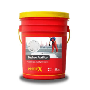 Protex - Techos Acrilico Blanco o Rojo